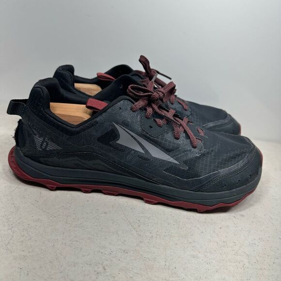 Altra Lone Peak 6 Trail Running Shoe Black Mens Size 12,5 ALOA547L020 - Picture 2 of 8